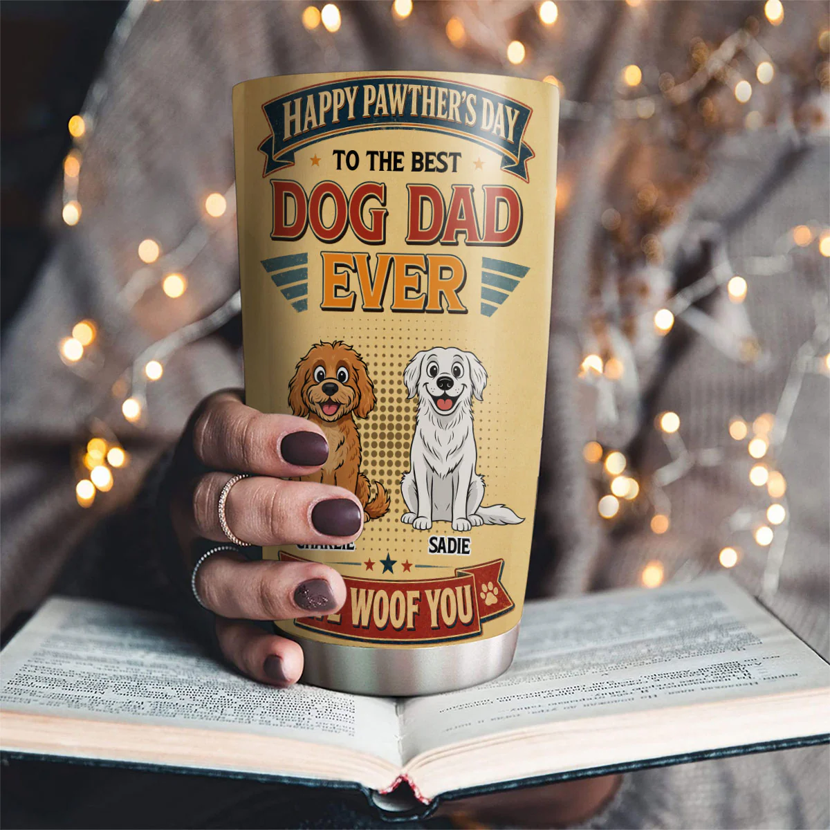 Loving You My Whole Life - Personalized Custom Tumbler - Image 3