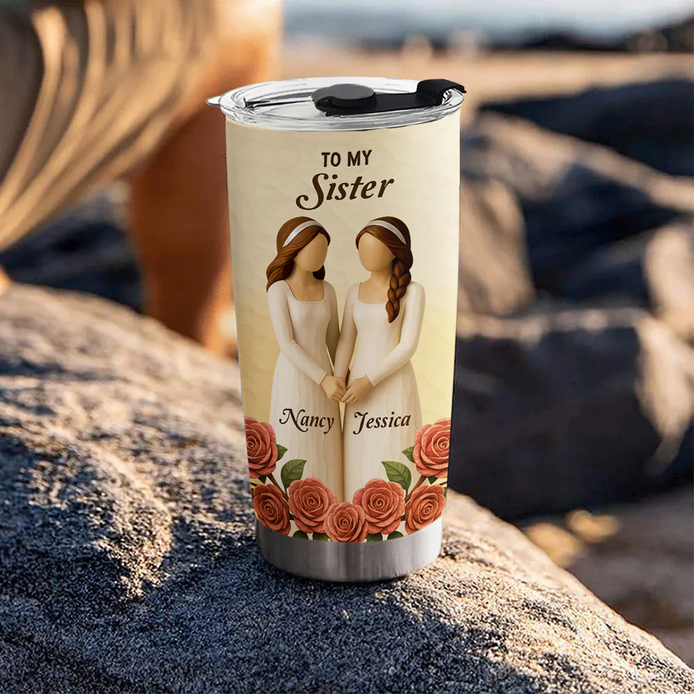 Made My Journey Brighter - Personalized Custom Tumbler - Image 4