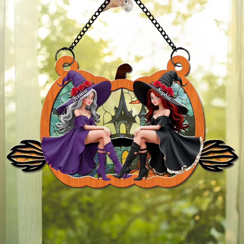Magical Friendship - Personalized Custom Suncatcher - Image 3