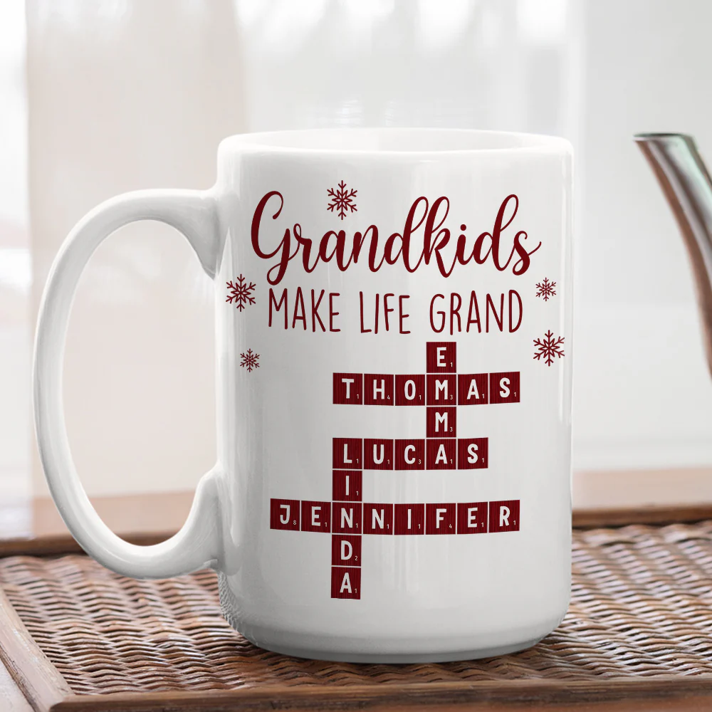 Make Life Grand - Personalized Custom Coffee Mug - Image 3