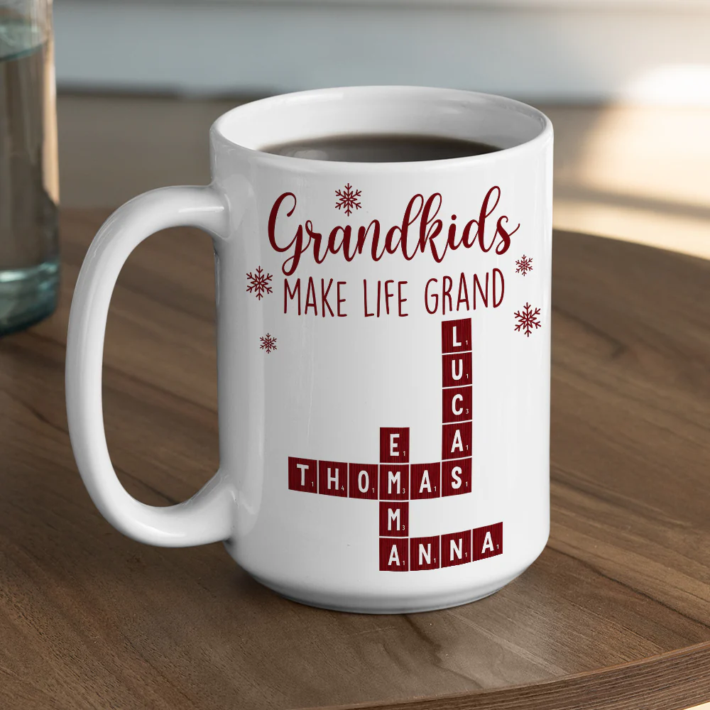 Make Life Grand - Personalized Custom Coffee Mug - Image 4