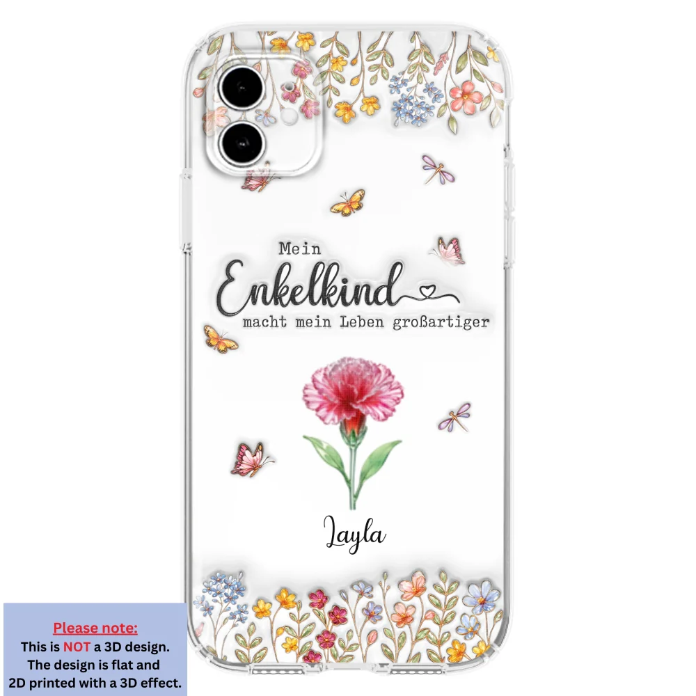 Make Life More Grand With Lovely Kids German - Personalized Custom 3D Inflated Effect Phone Case - Image 10