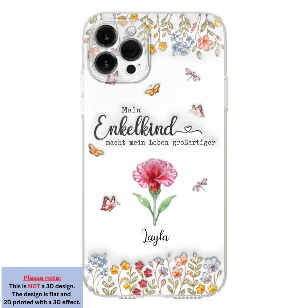 Make Life More Grand With Lovely Kids German - Personalized Custom 3D Inflated Effect Phone Case - Image 12