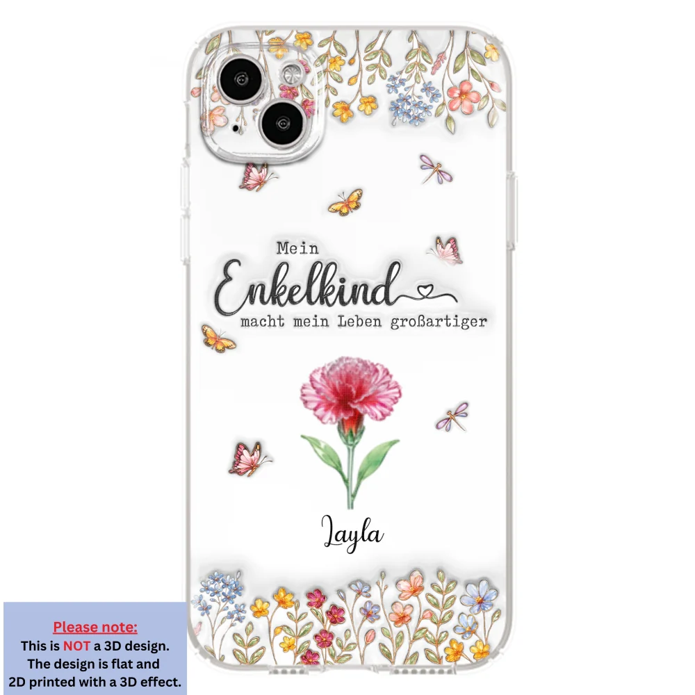 Make Life More Grand With Lovely Kids German - Personalized Custom 3D Inflated Effect Phone Case - Image 13