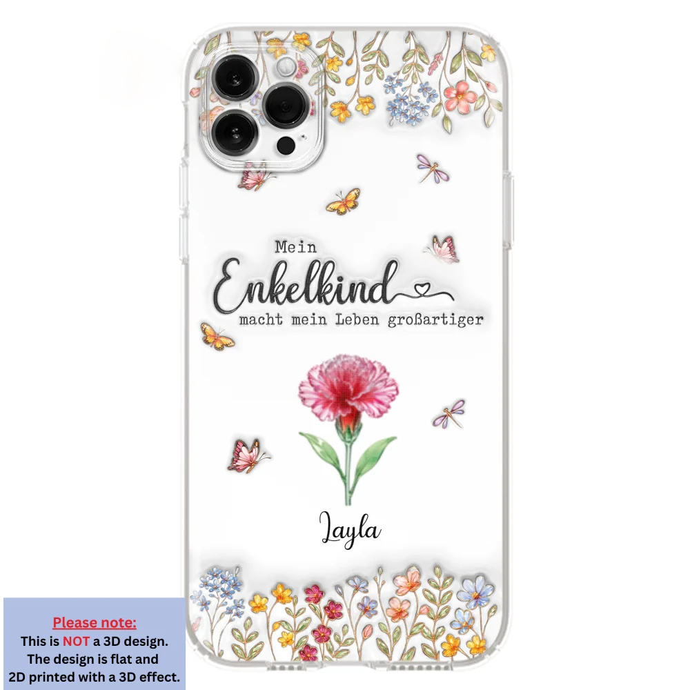 Make Life More Grand With Lovely Kids German - Personalized Custom 3D Inflated Effect Phone Case - Image 14
