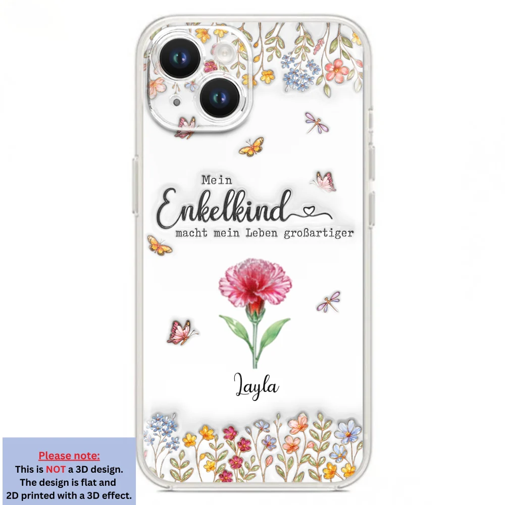 Make Life More Grand With Lovely Kids German - Personalized Custom 3D Inflated Effect Phone Case - Image 16