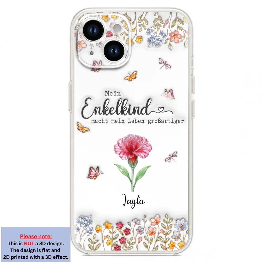 Make Life More Grand With Lovely Kids German - Personalized Custom 3D Inflated Effect Phone Case - Image 17
