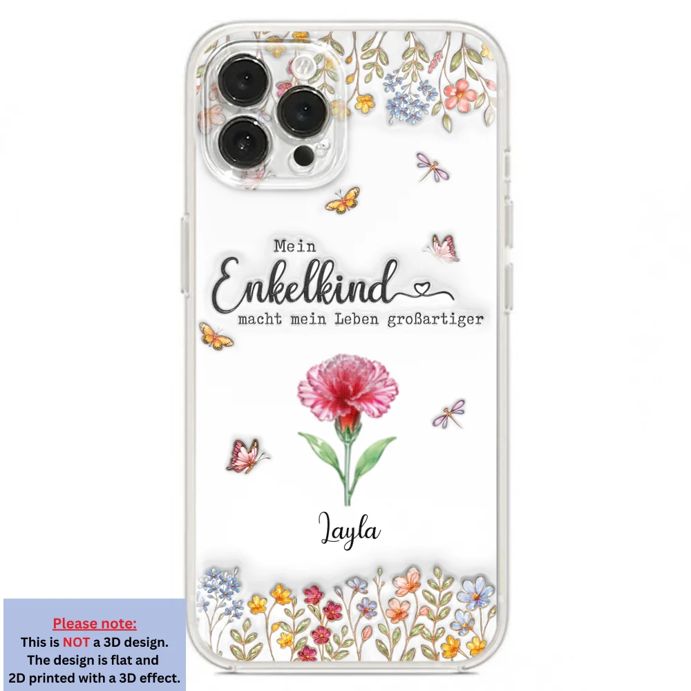 Make Life More Grand With Lovely Kids German - Personalized Custom 3D Inflated Effect Phone Case - Image 18