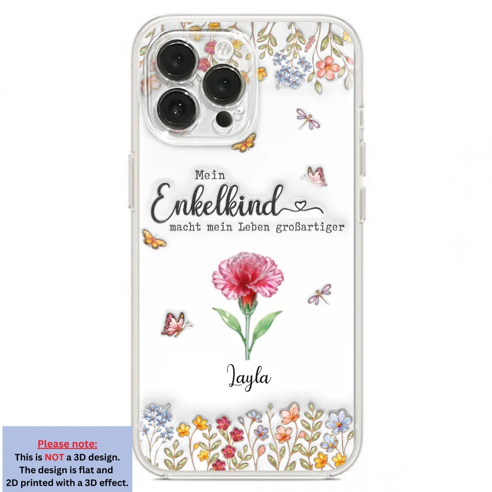 Make Life More Grand With Lovely Kids German - Personalized Custom 3D Inflated Effect Phone Case - Image 19