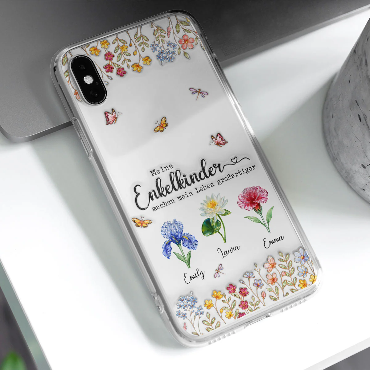 Make Life More Grand With Lovely Kids German - Personalized Custom 3D Inflated Effect Phone Case - Image 2