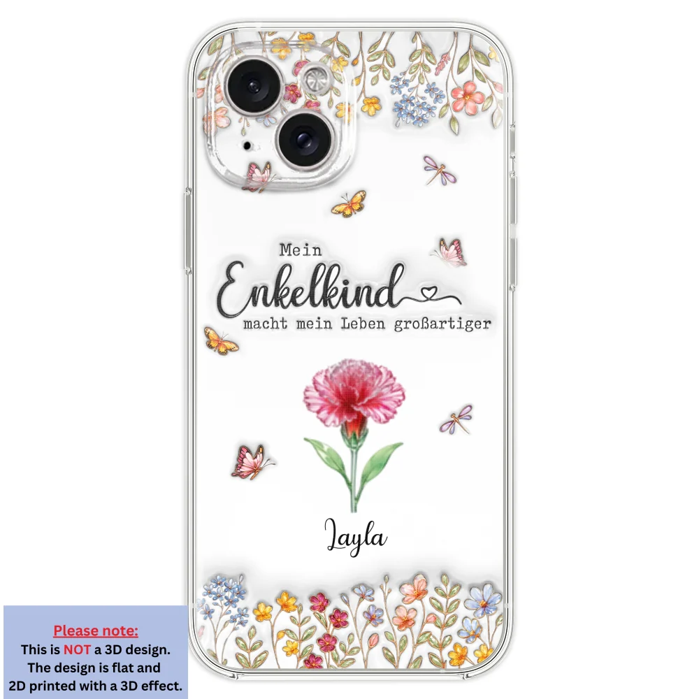 Make Life More Grand With Lovely Kids German - Personalized Custom 3D Inflated Effect Phone Case - Image 20