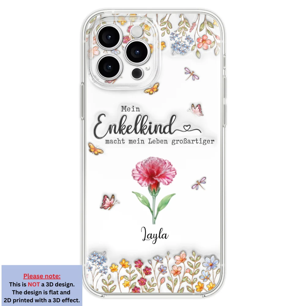 Make Life More Grand With Lovely Kids German - Personalized Custom 3D Inflated Effect Phone Case - Image 21