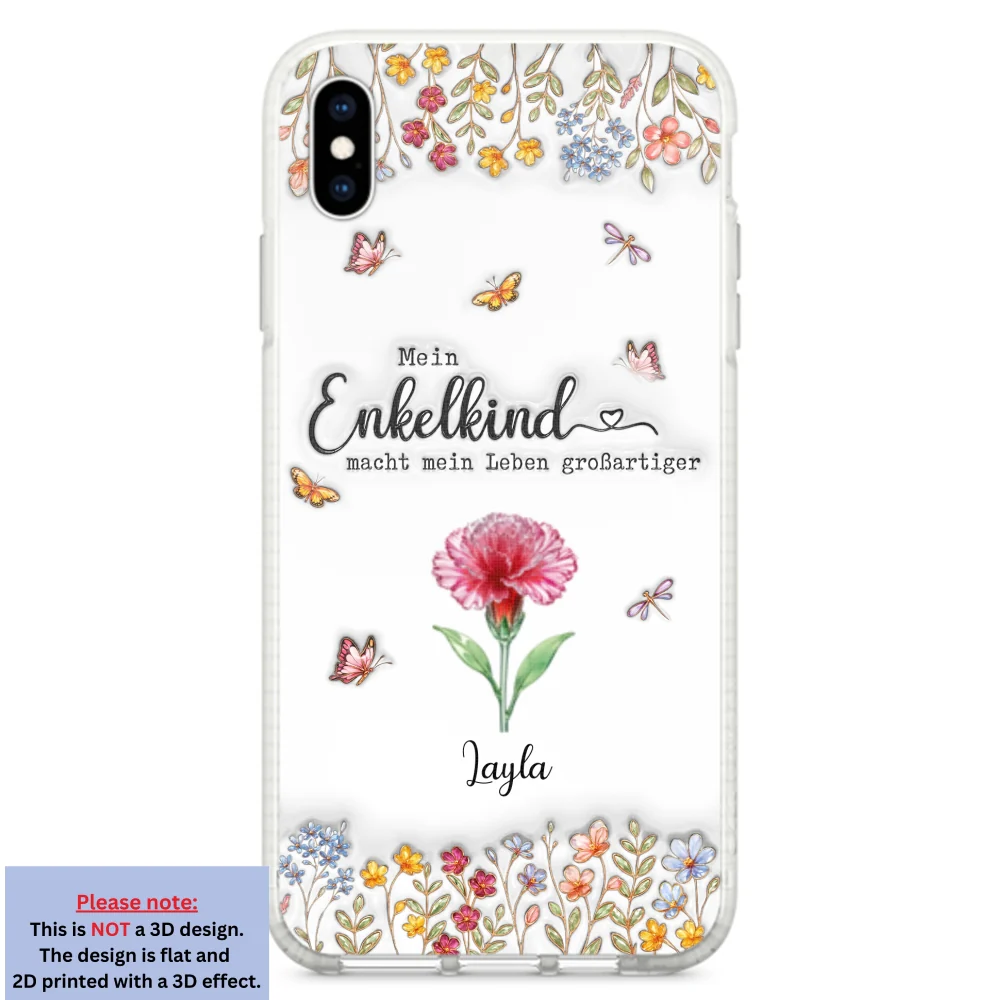 Make Life More Grand With Lovely Kids German - Personalized Custom 3D Inflated Effect Phone Case - Image 23