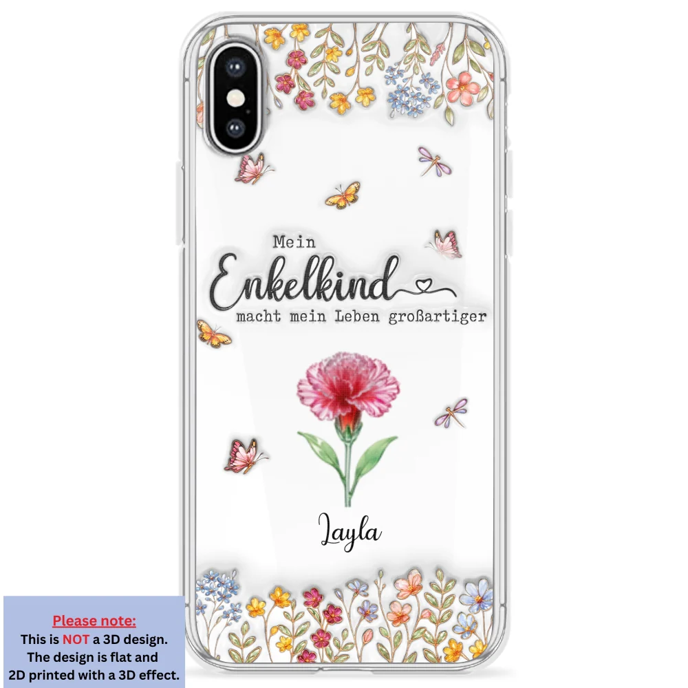 Make Life More Grand With Lovely Kids German - Personalized Custom 3D Inflated Effect Phone Case - Image 24