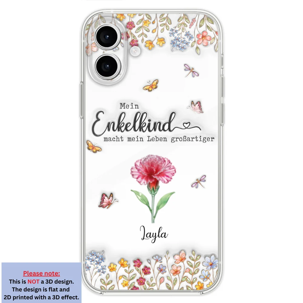 Make Life More Grand With Lovely Kids German - Personalized Custom 3D Inflated Effect Phone Case - Image 25