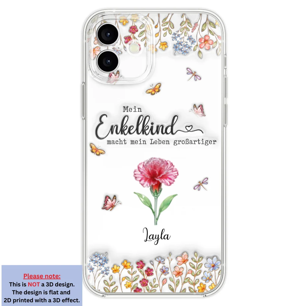 Make Life More Grand With Lovely Kids German - Personalized Custom 3D Inflated Effect Phone Case - Image 27