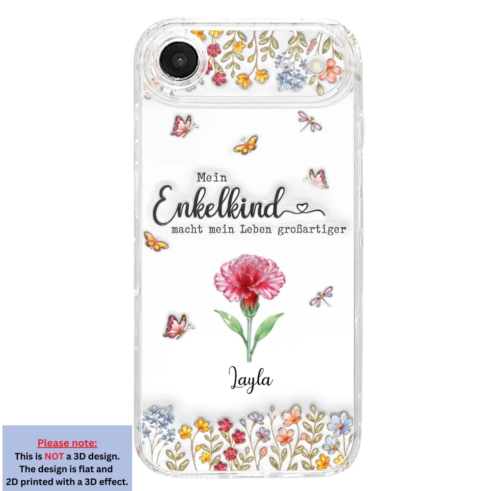 Make Life More Grand With Lovely Kids German - Personalized Custom 3D Inflated Effect Phone Case - Image 28