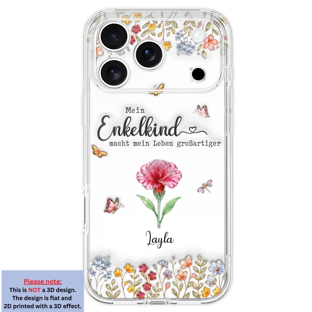 Make Life More Grand With Lovely Kids German - Personalized Custom 3D Inflated Effect Phone Case - Image 29