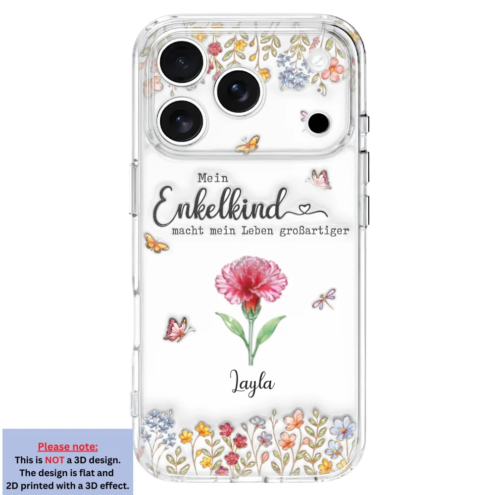 Make Life More Grand With Lovely Kids German - Personalized Custom 3D Inflated Effect Phone Case - Image 30