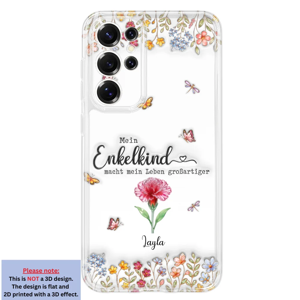 Make Life More Grand With Lovely Kids German - Personalized Custom 3D Inflated Effect Phone Case - Image 35