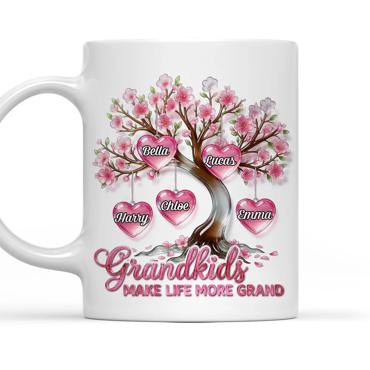 Make My Life Grand - Personalized Custom 3D Inflated Effect Mug
