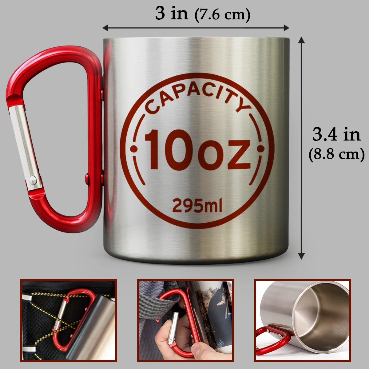Making Memories - Personalized Custom Carabiner Mug - Image 5