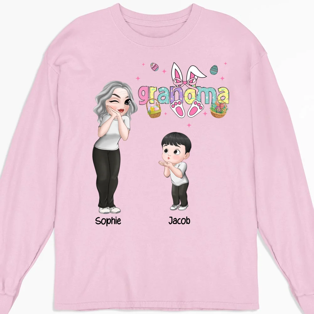 Mama Bunny Easter - Personalized Custom Shirt - Image 12