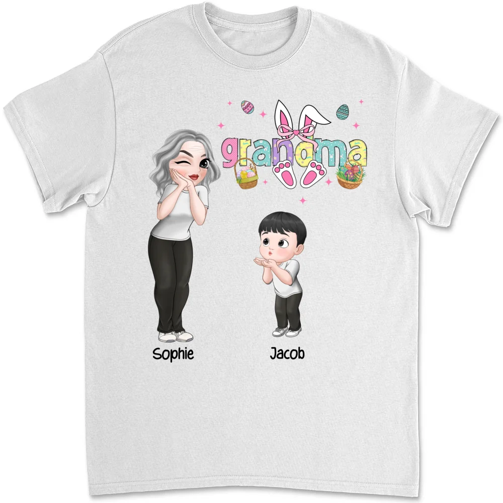 Mama Bunny Easter - Personalized Custom Shirt - Image 6
