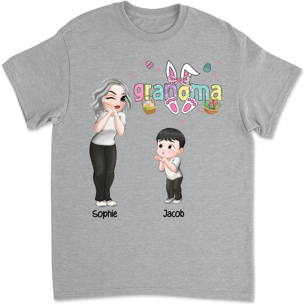 Mama Bunny Easter - Personalized Custom Shirt - Image 7