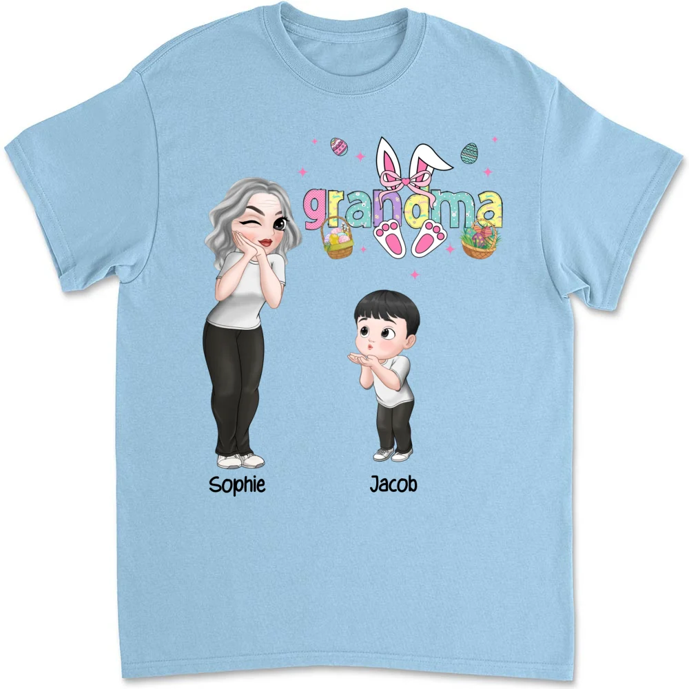 Mama Bunny Easter - Personalized Custom Shirt - Image 8