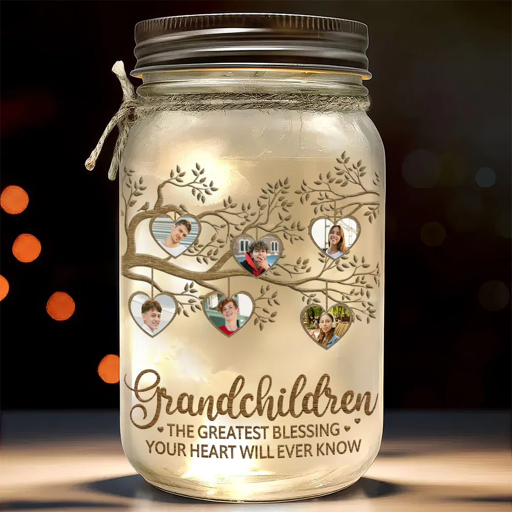 Where Life Begins - Personalized Custom Mason Jar Light