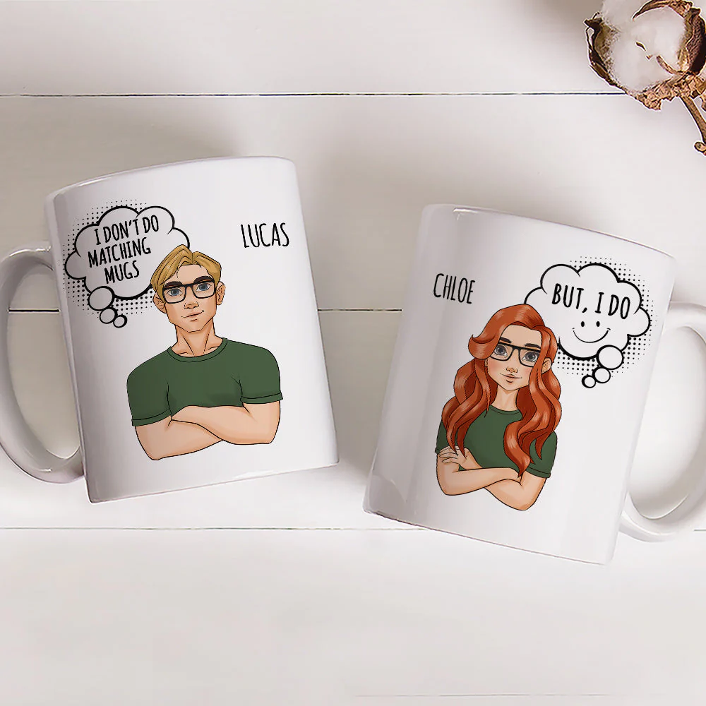 Matching Mugs - Personalized Custom Coffee Mug - Image 4