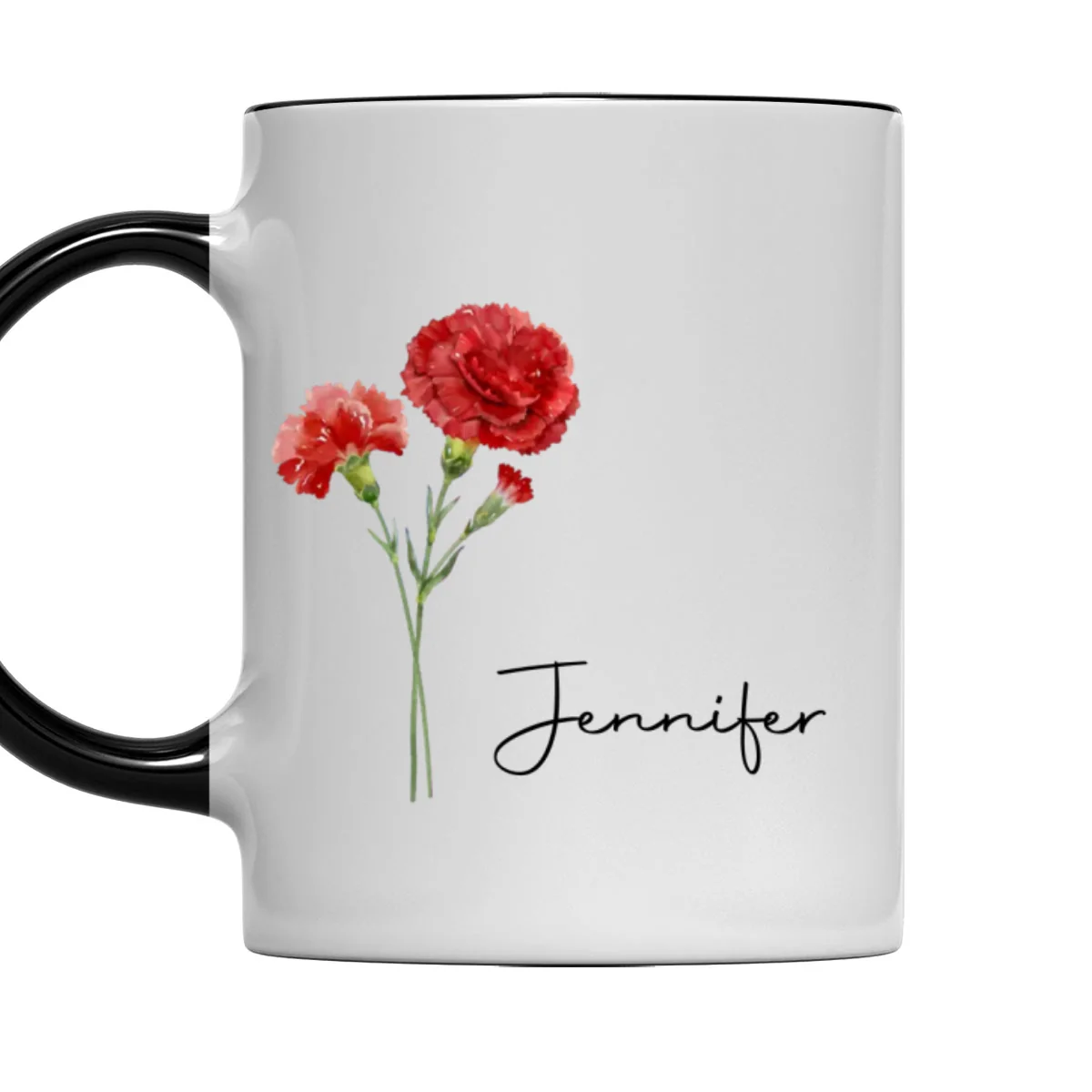 Me And My Better Half  - Personalized Custom Accent Mug - Image 7