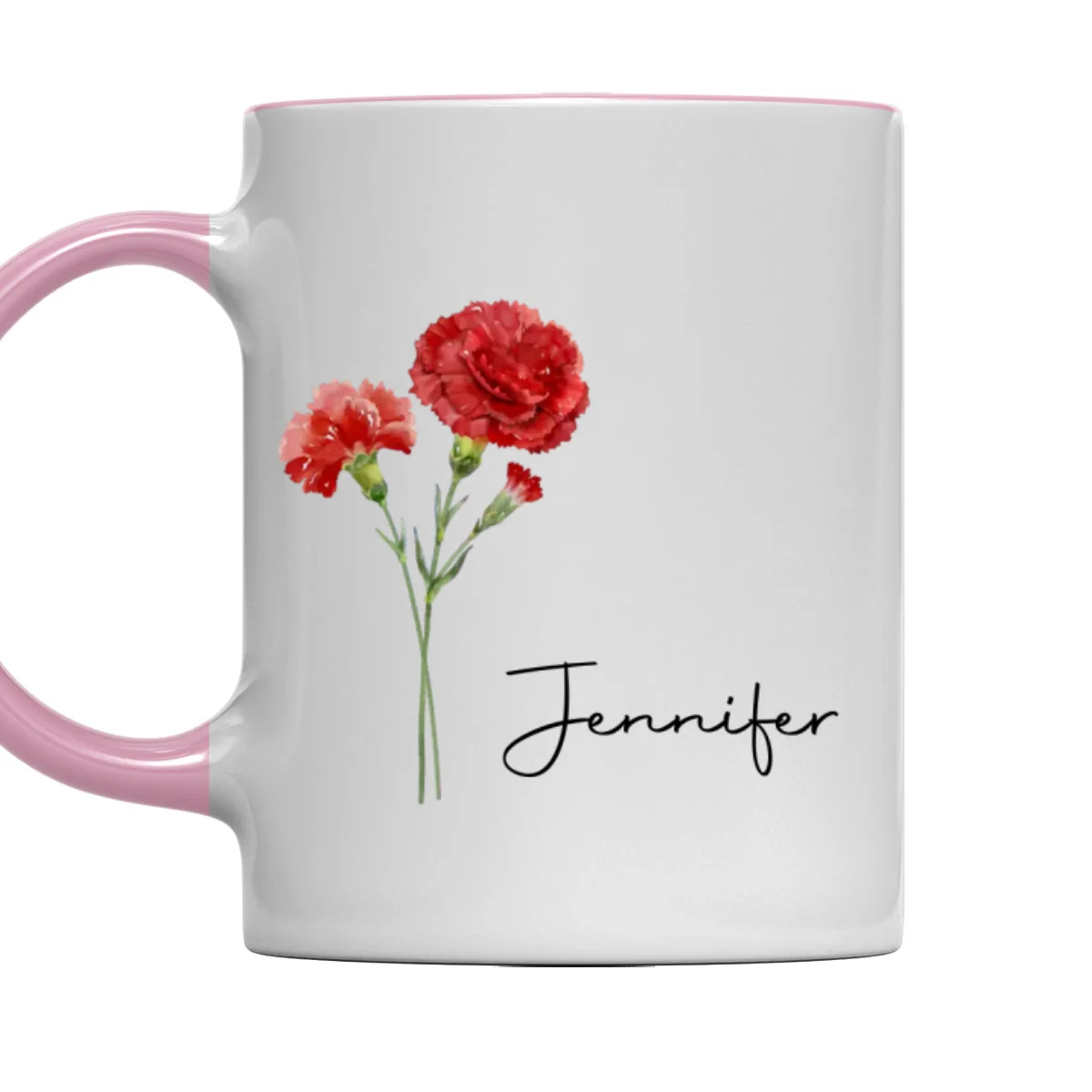Me And My Better Half  - Personalized Custom Accent Mug - Image 9