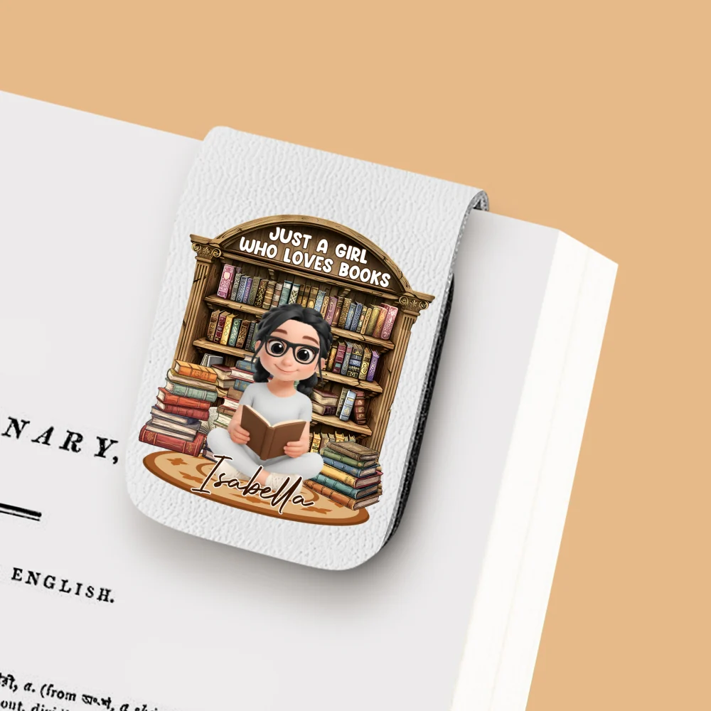 Me And My Corner - Personalized Custom Leather Bookmark - Image 11