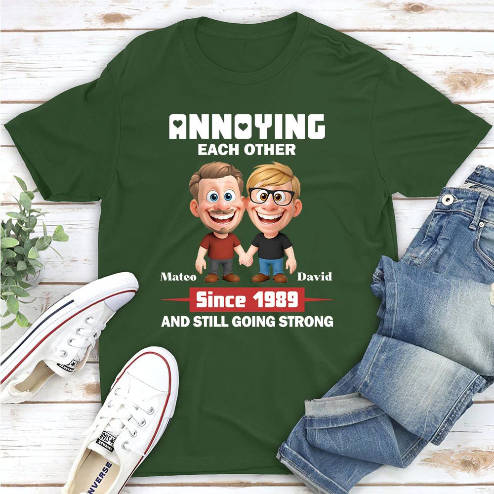 Me And You Forever Same Sex Ver - Personalized Custom Shirt - Image 2