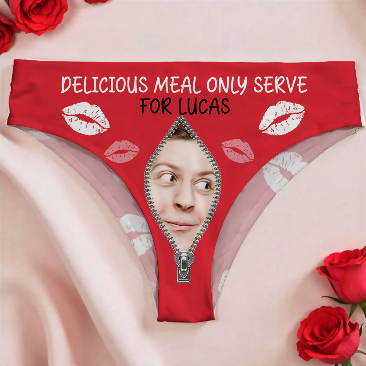 Meal For Him - Personalized Women Briefs - Image 5