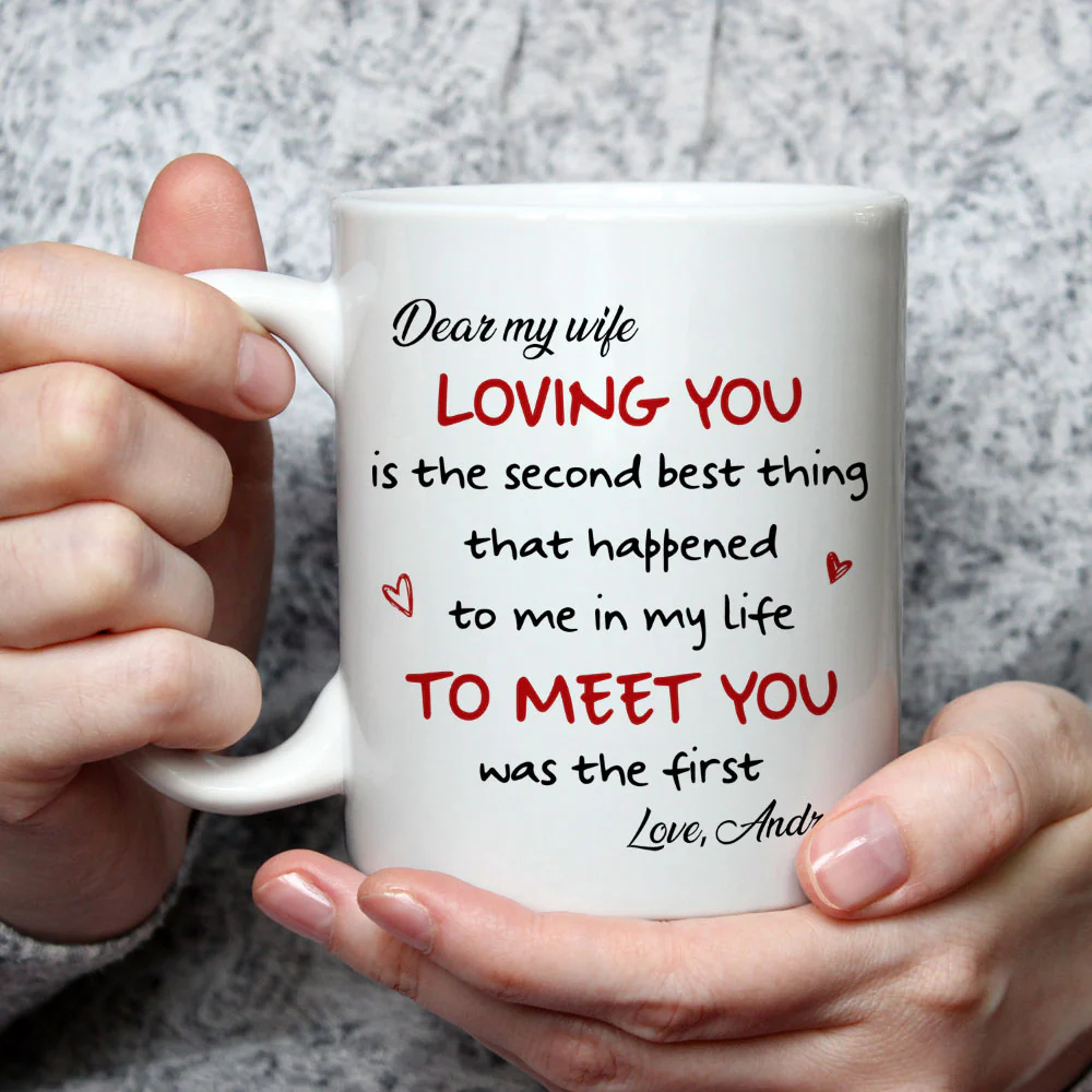 Meet You - Personalized Custom Coffee Mug - Image 3