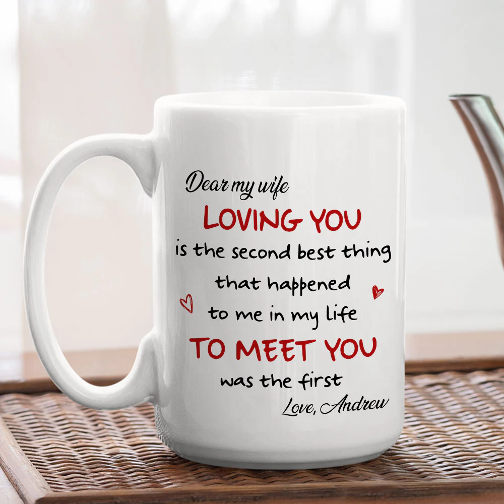 Meet You - Personalized Custom Coffee Mug - Image 6