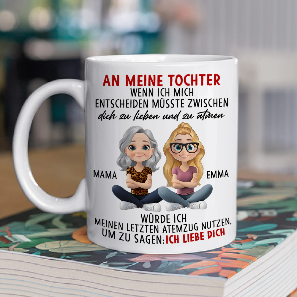 Mein Herz Wählt Dich Immer - Personalisierte Individuelle Kaffeetass - Image 2