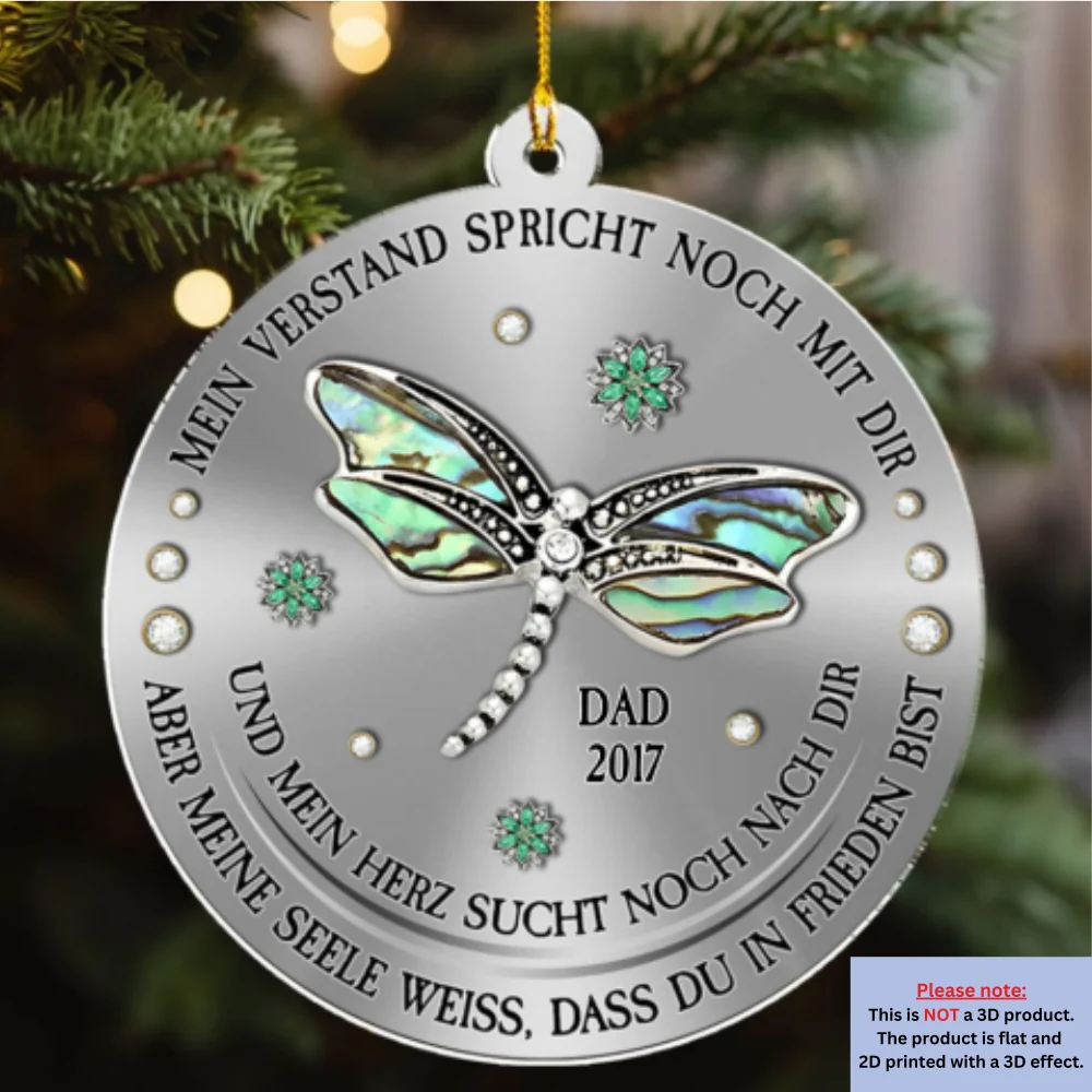 Mein Verstand Mein Herz Meine Seele - Personalisierter Acrylanhänger - Image 6