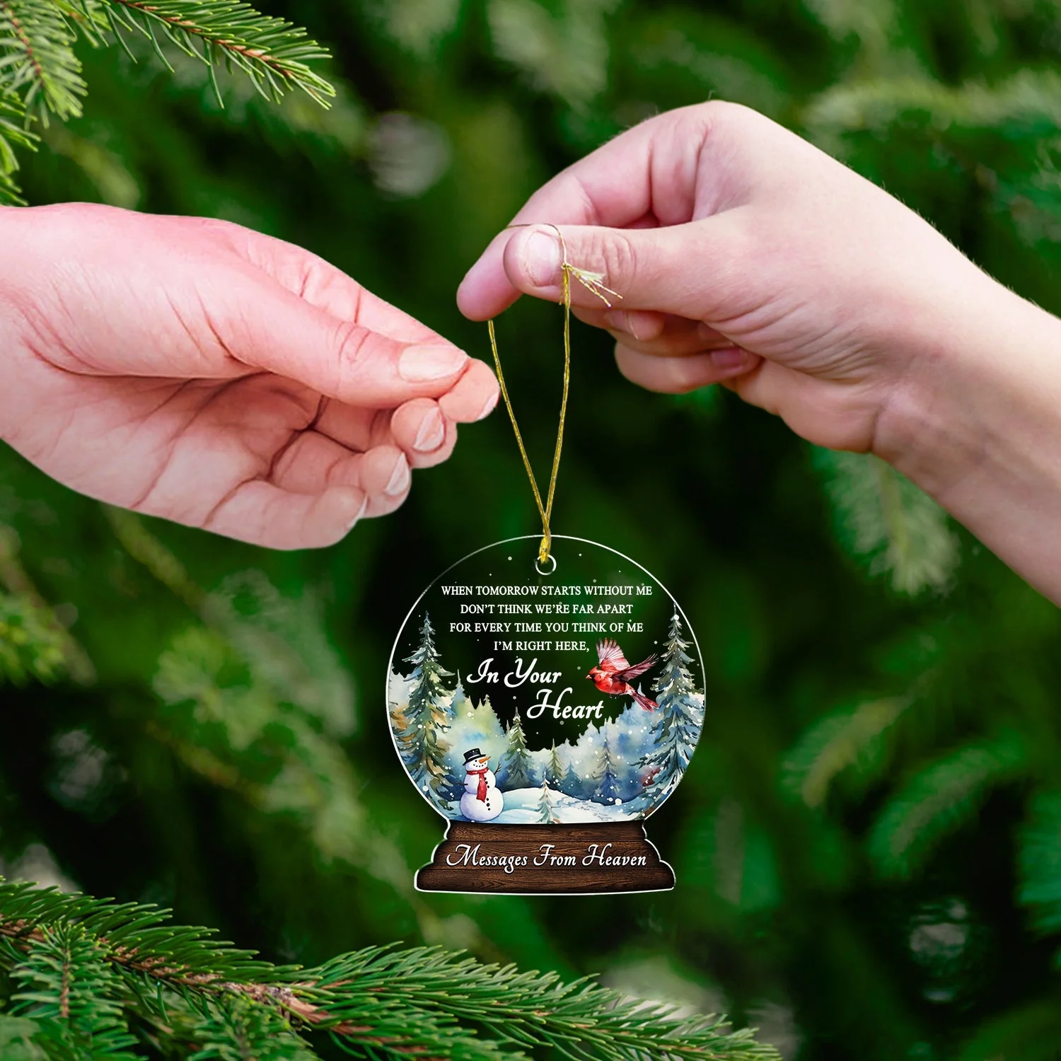 Messages From Heaven - Acrylic Ornament - Image 7