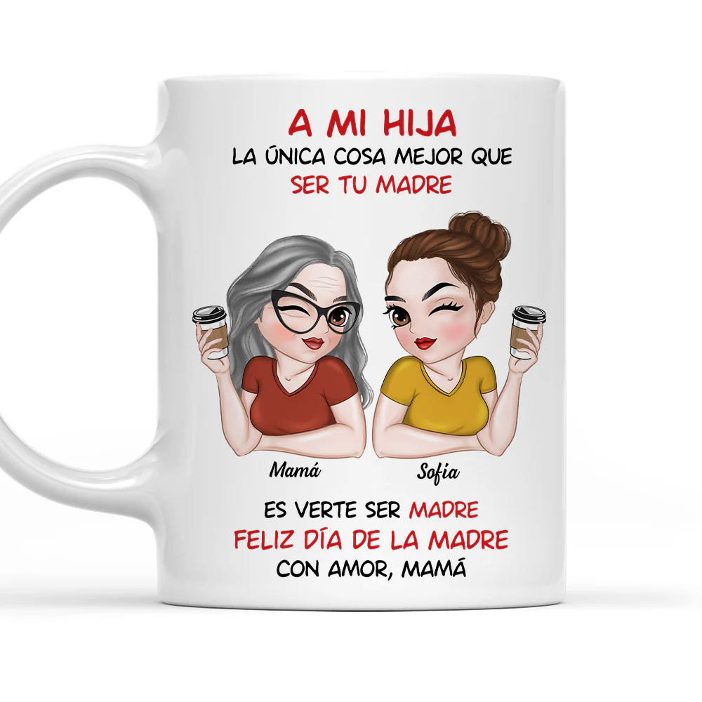 Mi Amor Por Ti Infinito - Taza Personalizada de Café