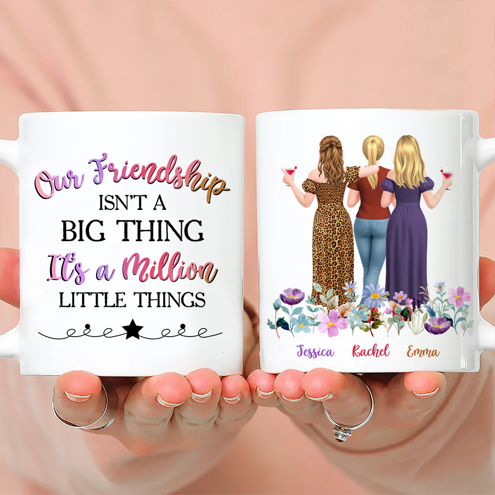 Million Little Things - Personalized Custom Coffee Mug - Image 4