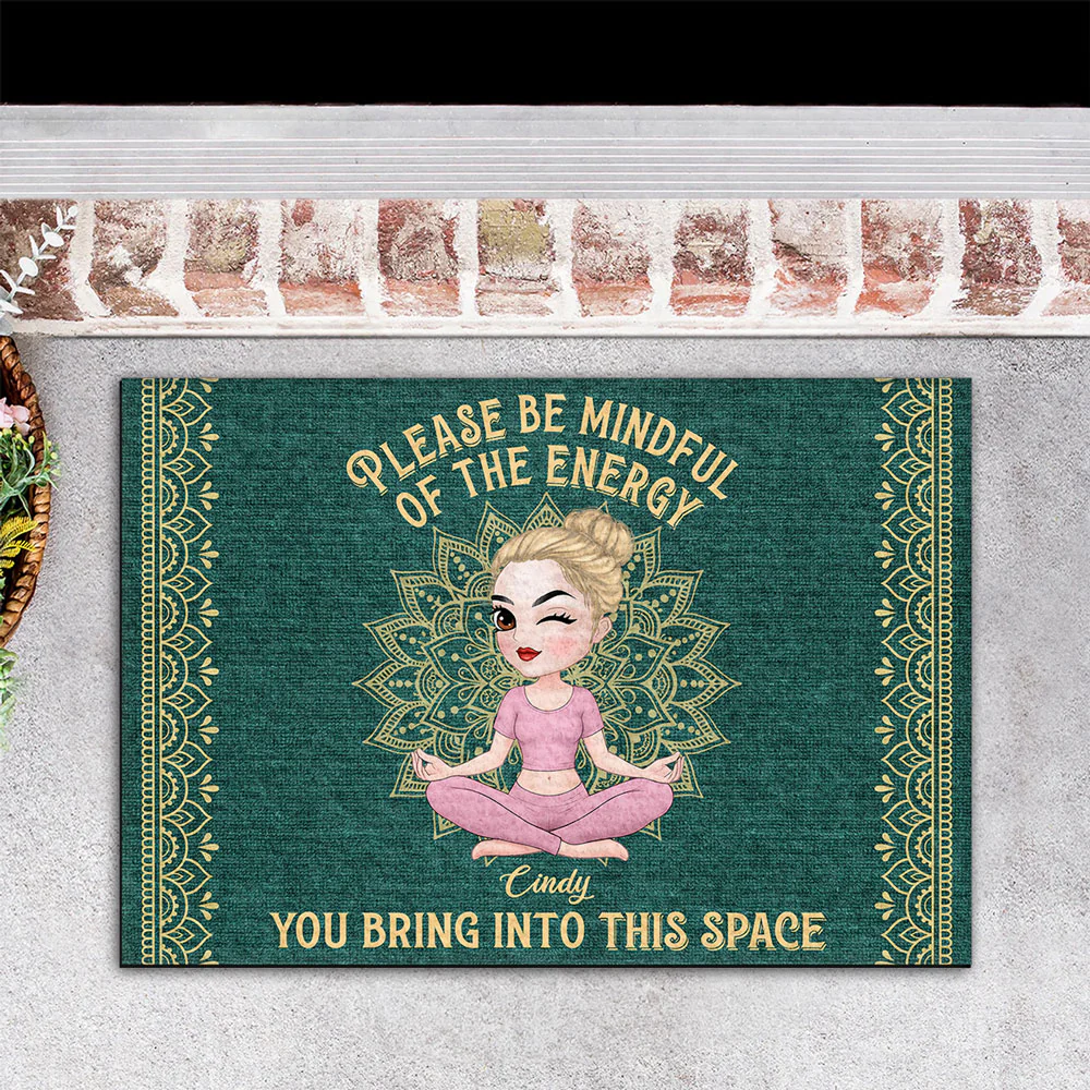 Mind Your Energy - Personalized Custom Doormat - Image 4