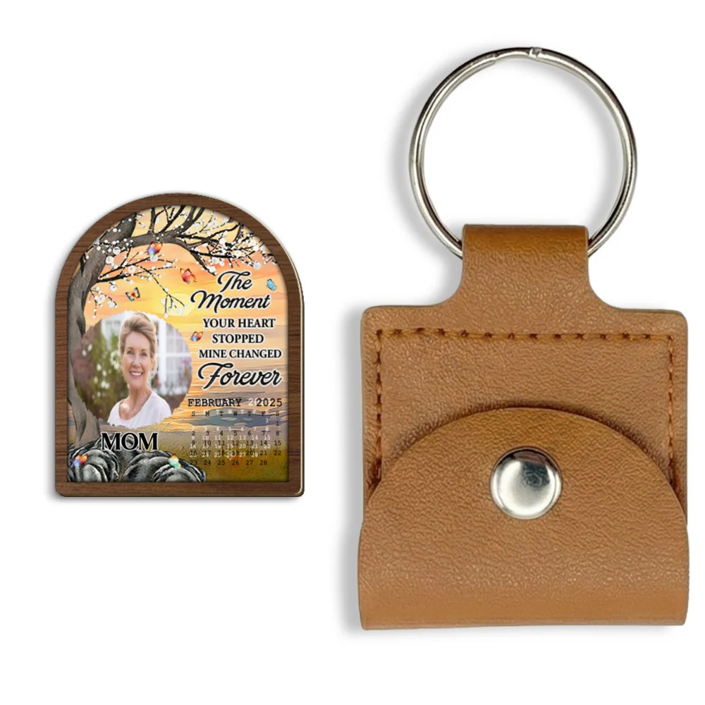 Mine Changed Forever - Personalized Custom Wooden Pocket Hug - Image 7