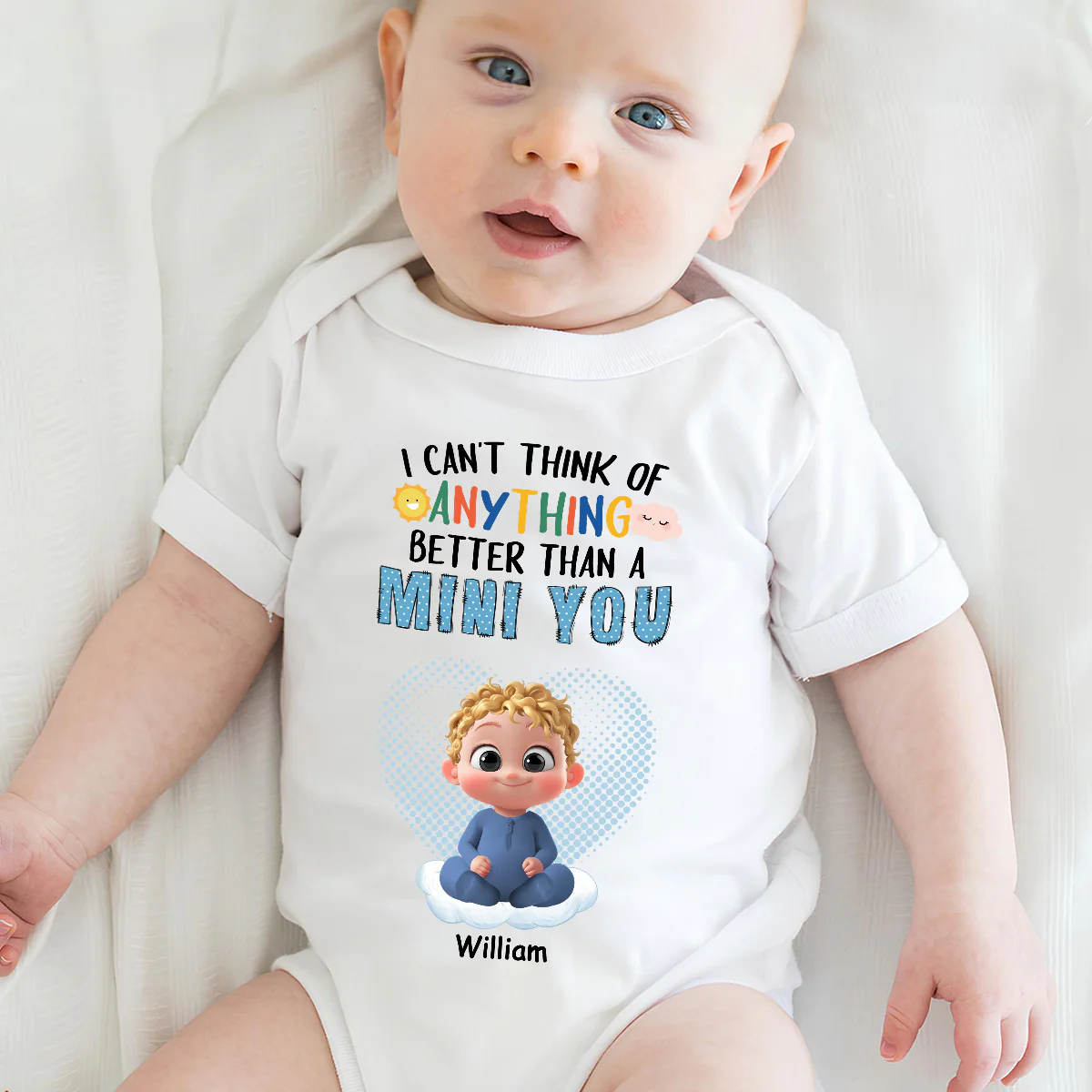 Mini Version Of You - Personalized Custom Baby Onesie - Image 3