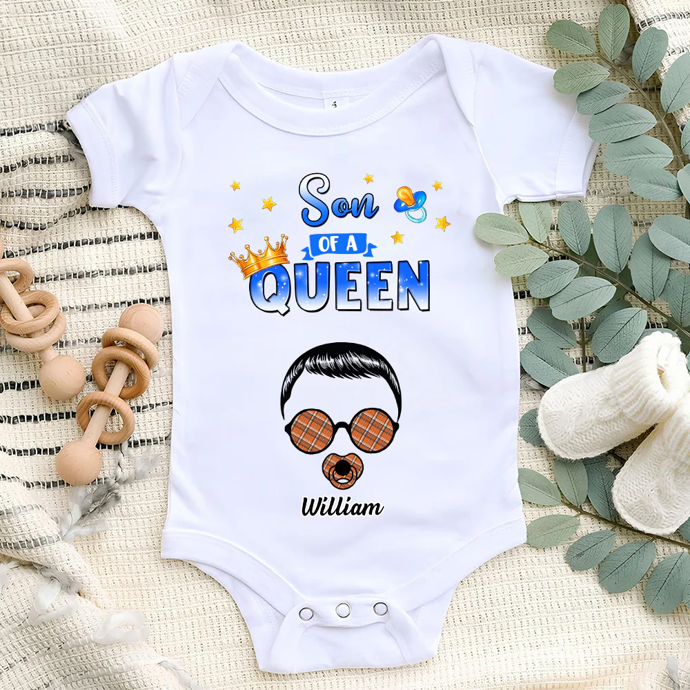 Miniature Version Of Mom - Personalized Custom T-shirt And Onesie - Image 5