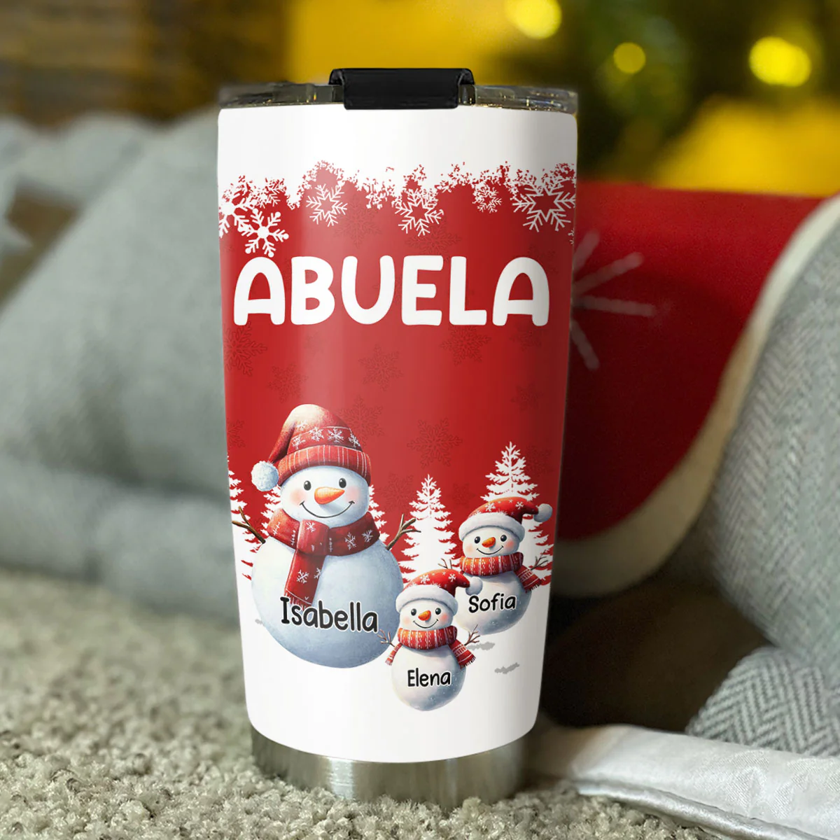 Mis Personas Favoritas Me Llaman Abuela - Vaso Personalizado - Image 3