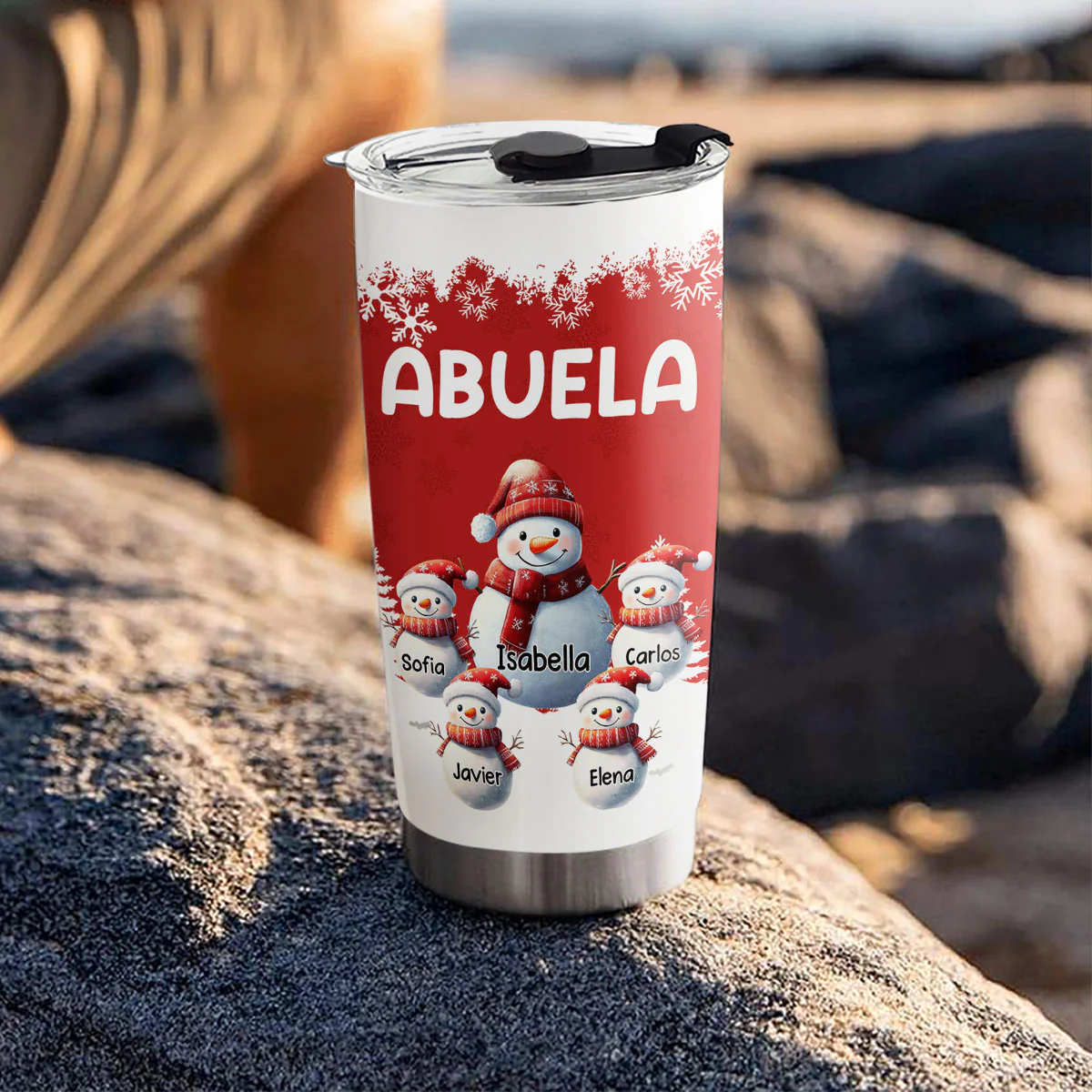 Mis Personas Favoritas Me Llaman Abuela - Vaso Personalizado - Image 4